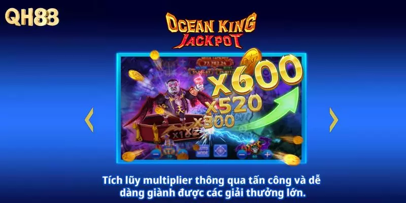 Giới thiệu game bắn cá Ocean King Jackpot tại QH88