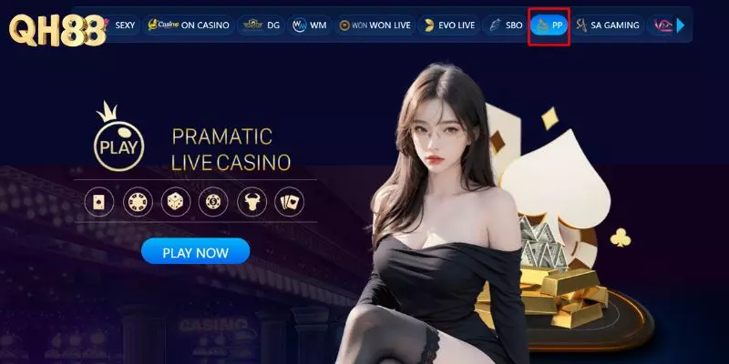 Giới thiệu sảnh Pragmatic Live Casino