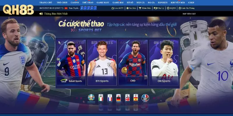 Giới thiệu thể thao QH88