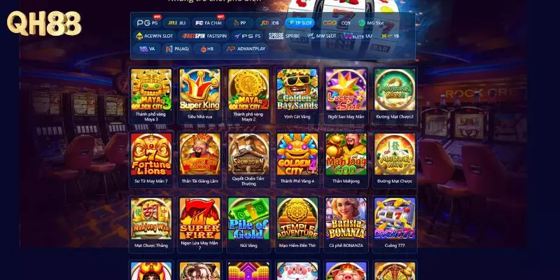 Tổng hợp các game quay hũ Hot tại sảnh